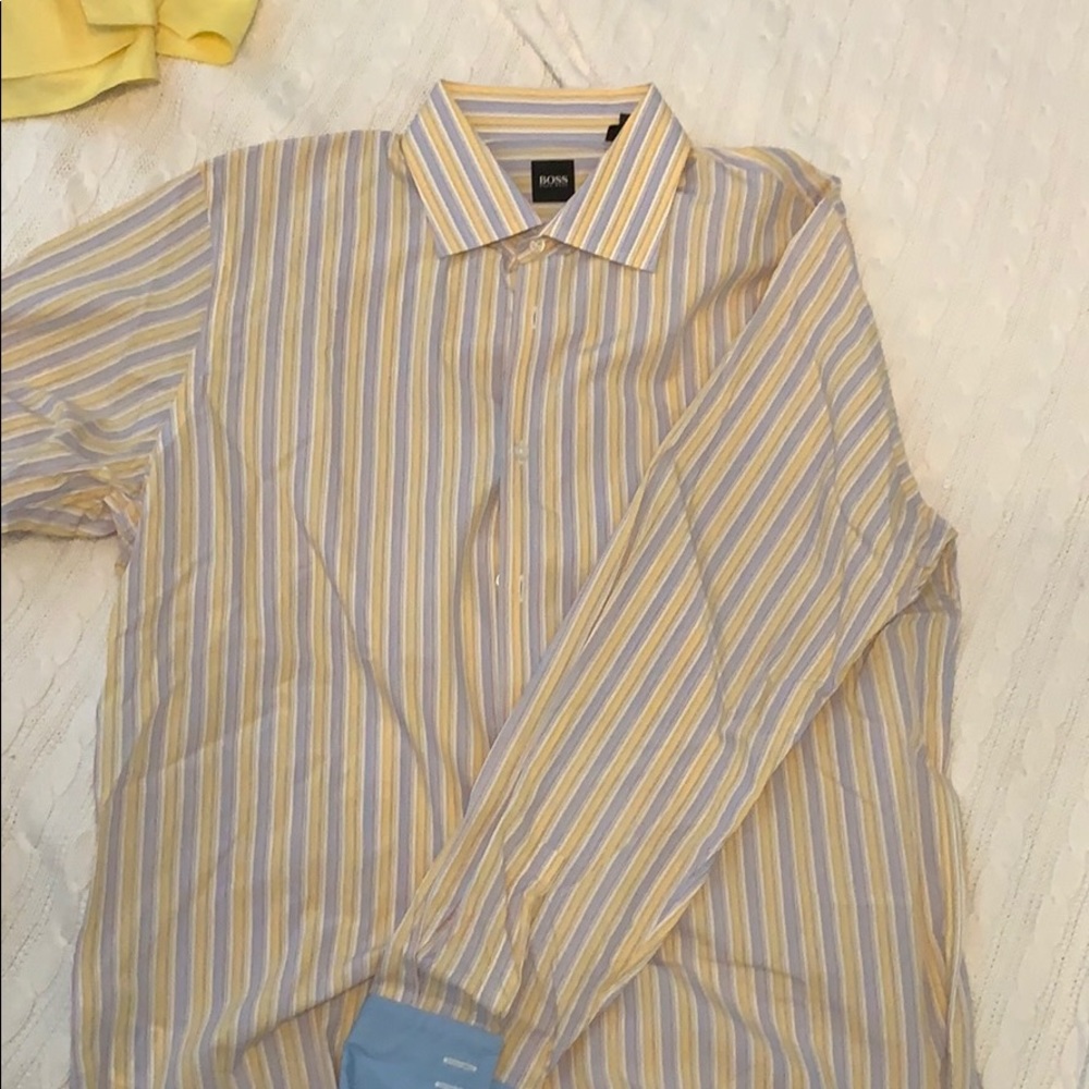 Men’s long sleeve button down shirt